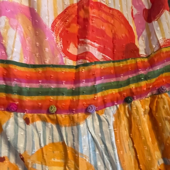 FARM Rio Scarves Tiered Dress Large - NWT - Picture 7 of 9